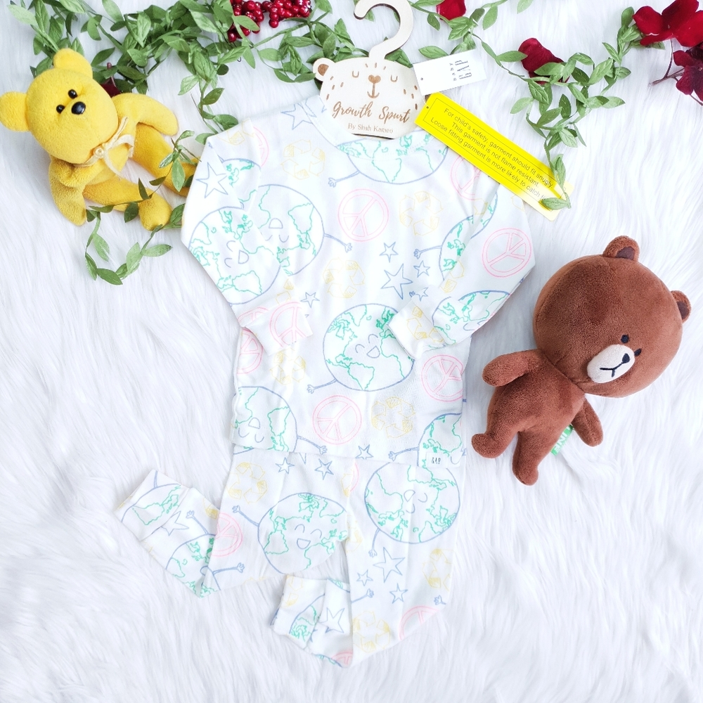 GAP Baby Girl/Neutral Gender 2pcs PJ 6-12M